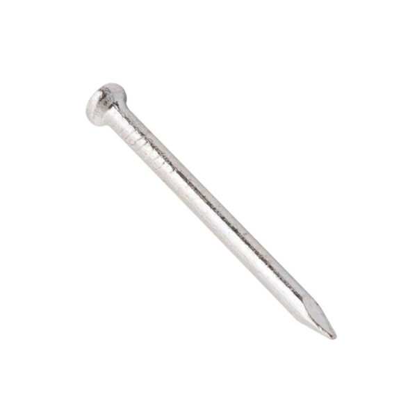 prego com cabeça 12 x 12 zincado branco pacote 1kg