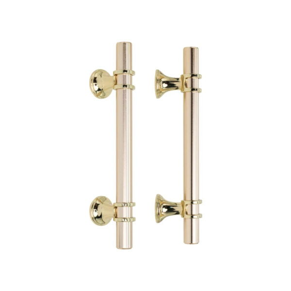 puxador móveis enlace dourado fosco com base brilho puxador móveis enlace dourado fosco com base brilho