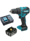 parafusadeira impacto + 1 bateira 3.0a 18v dhp490 1830b + carregador dc18rc makita dhp490z promo