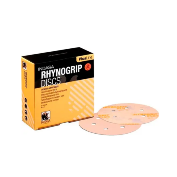 disco lixa com velcro 6" chapeação grão 120 6 furos rhynogrip plus line indasa disco lixa com velcro 6" chapeação grão 120 6 furos rhynogrip plus line indasa