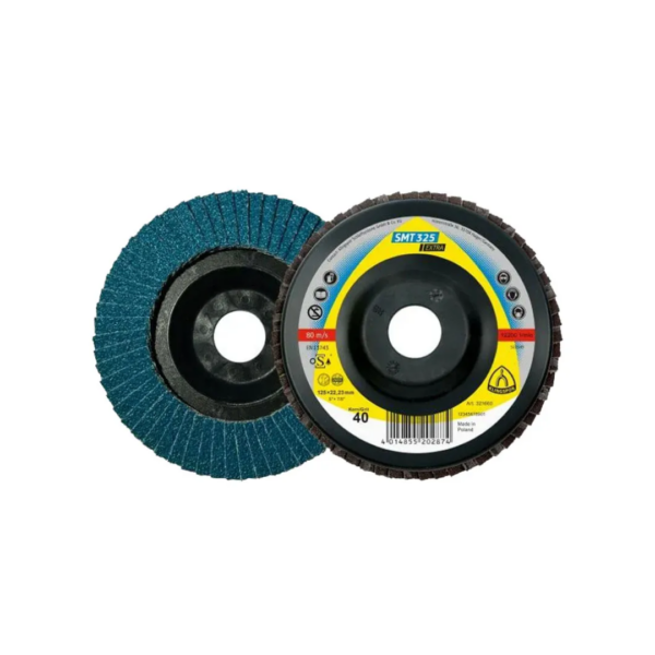 flap disco 4.1/2" grão 40 plástico smt325 klingspor