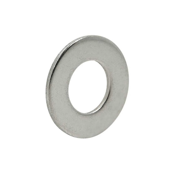 arruela lisa zincado branco 1" x 52.00x2.00mm pacote 1kg