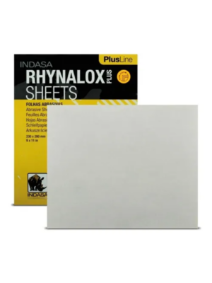 lixa chapeação grão.400 folha plu line indasa +