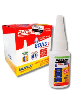 adesivo instantâneo 20g pegamil bond 2 ultra rápido 606003
