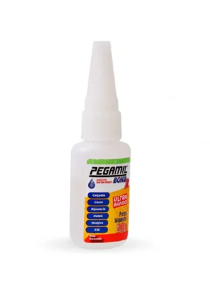 adesivo instantâneo 20g pegamil bond 2 ultra rápido 606003