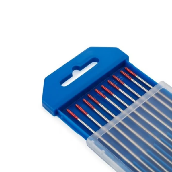 eletrodo tungstênio ponta vermelho 3/32x6" 2.4mm