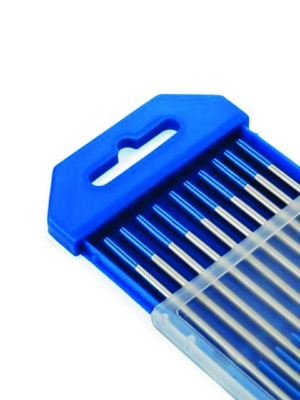 eletrodo tungstênio ponta azul 3/32x6" 2% lantânio