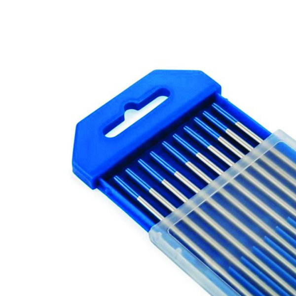 eletrodo tungstênio ponta azul 3/32x6" 2% lantânio