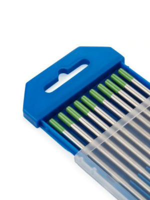 eletrodo tungstenio ponta verde 3/32x6" puro 99,5%