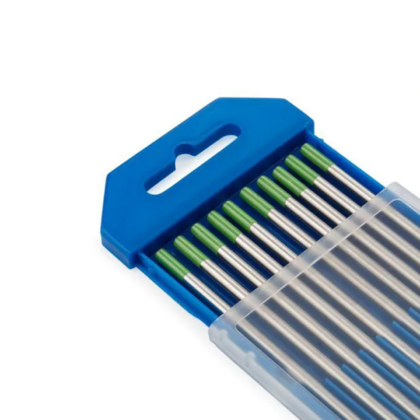eletrodo tungstenio ponta verde 3/32x6" puro 99,5%