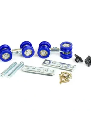 roldana 4 roda concava com rolamento 28mm base reta