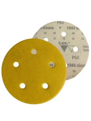 disco lixa com velcro 5" grão 320 5 furos sia bosch f03e02tz37000