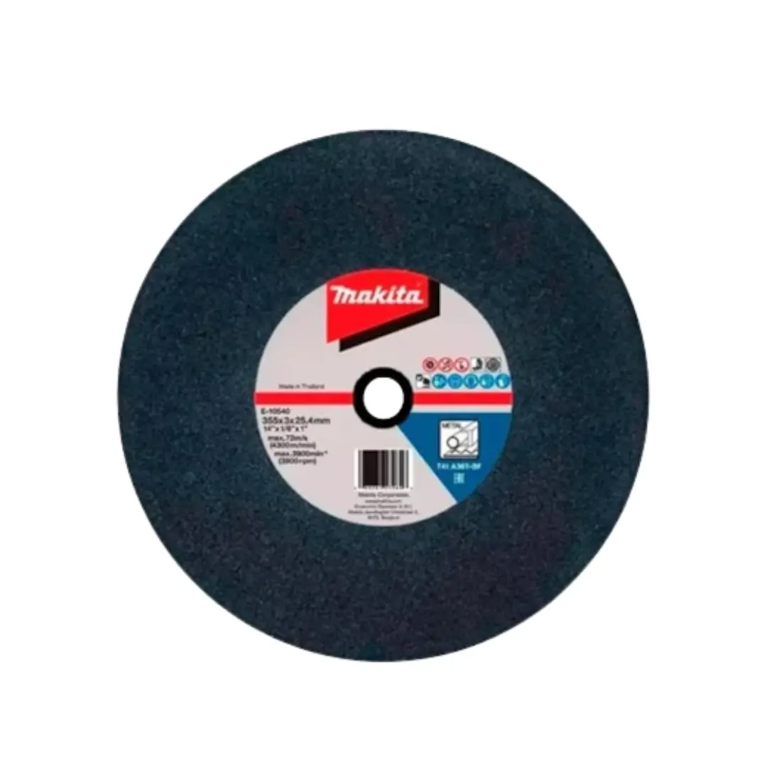Disco Ferro 14″X3.0X25.40 Abrasivo A36T Makita E-10540-25