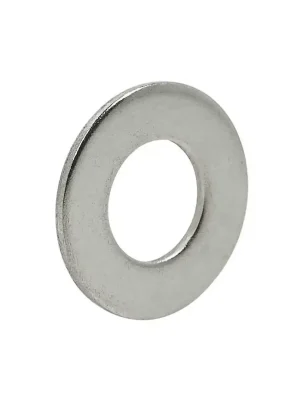 arruela lisa m16 zincado branco pacote com 100 unidades