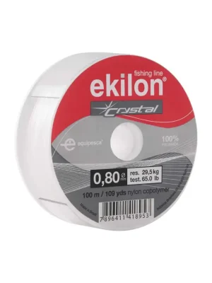 linha para pesca branca 0.80x100 metros ekilon