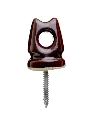 isolador pimentão porcelana 54x72mm foxlux 40.31