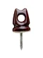 isolador pimentão porcelana 54x72mm foxlux 40.31