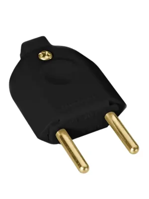 plug macho 10 amperes preto 2p graus v 38 preto