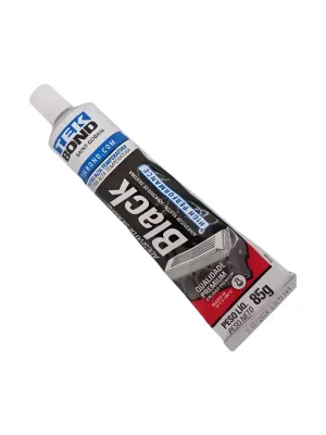 silicone alta temperatura e junta de motor black 85g bisnaga high performance tekbond