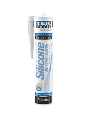 silicone acético branco universal 256g tekbond 0028.000041.012ct
